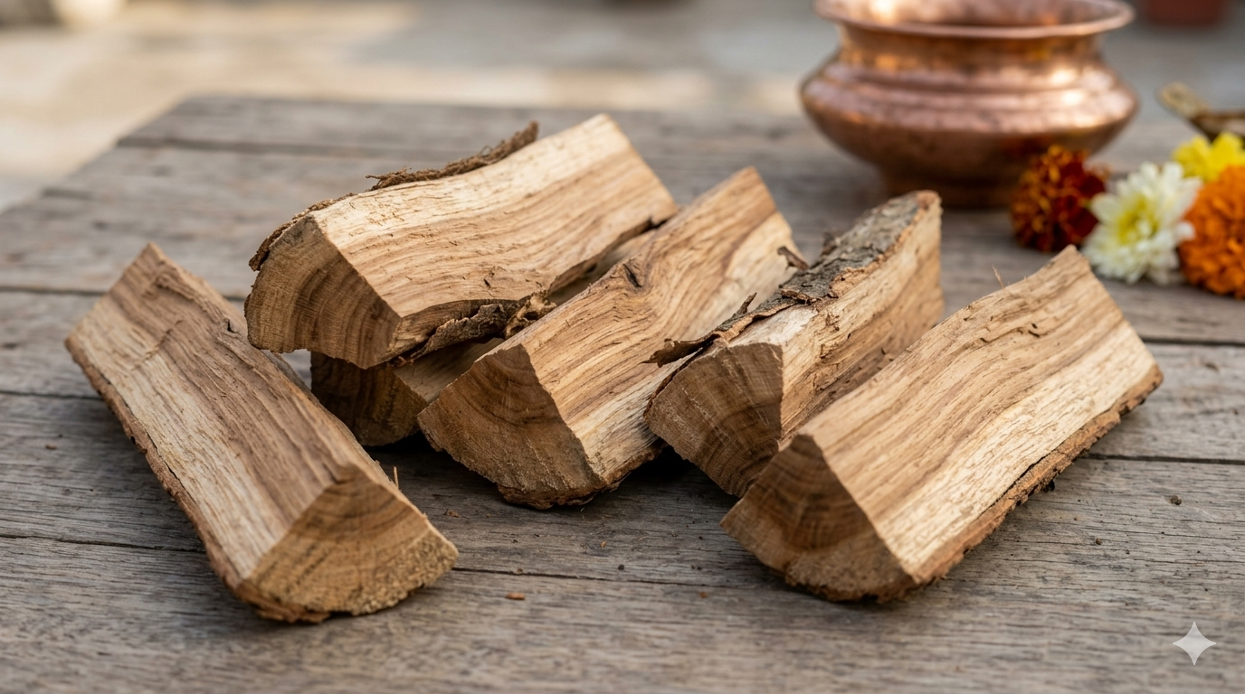 Mango Wood Sacred & Aromatic for Pooja and Havan
